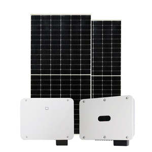 Factory Direct Potovoltaic System 10kw Solar Grid Tie Kit Energy for Ground Roof Power 1-1 Monocrystalline Silicon Panels High E - Product Image 1
