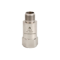 Capteur d'accéléromètre de vibration industriel avec sortie RS485, protection IP65, style structurel de cisaillement pour transmission longue distance