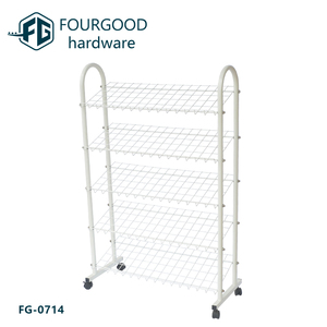 Kim Loại Sắt Crôm Mạ Quần Quần Hiển Thị Kệ Đứng Giá - Product Image 4