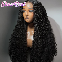 Perruque Lace Front en Cheveux Humains de 40 Pouces, Cuticules Alignées, Cheveux Bruts, 13x6 HD, Sans Colle, pour Professionnels