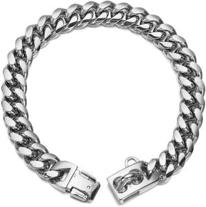<span class=keywords><strong>Collar</strong></span> de perro dorado fundido de acero inoxidable de 14mm, cadena, Bully Battle, perros grandes, acero de titanio, accesorios para <span class=keywords><strong>collar</strong></span> de perro mascota - Product Image 6