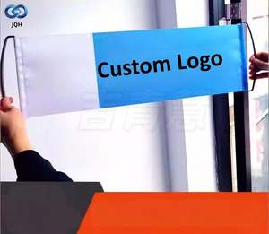 Drapeau publicitaire dessiné à la main, drapeau de promotion d'activité d'entreprise, bannière déroulante imprimée bon marché pour promotion et cadeau - Product Image 4