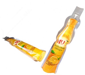 Pochettes à bec verseur pour purée de <span class=keywords><strong>banane</strong></span>, sachets d'injection, couleurs vives, pour aliments pour bébés, lait et gelée, sachets à bec verseur pour aliments, sachets pour purée de fruits - Product Image 1