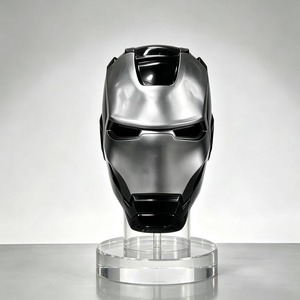 Casque de super-héros personnalisé en EVA avec lumières LED pour Halloween, cosplay adulte, jeux de rôle et costumes de film. - Product Image 2