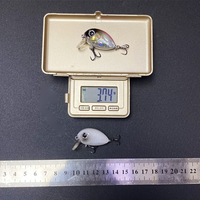 Leurre flottant 35mm 3.7g pour eau douce, leurre dur type minnow pour petite perche 9122