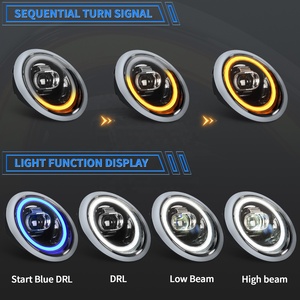 Luci arcaiche per auto di fabbrica assemblaggio lampada anteriore 2001 - 2007 1st Gen R50 R52 <span class=keywords><strong>R53</strong></span> <span class=keywords><strong>Mini</strong></span> Cooper BMW <span class=keywords><strong>Mini</strong></span> <span class=keywords><strong>R53</strong></span> R50 fari a LED - Product Image 3