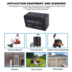 <span class=keywords><strong>Batterie</strong></span> au plomb <span class=keywords><strong>12V</strong></span> <span class=keywords><strong>7AH</strong></span> avec 1 an de garantie - Product Image 6