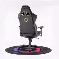 Chaises de jeu Mesa De Gamer Brown Cougar Setup Marvel Scorpio