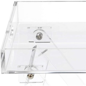 Lucite Acrylic gấp Khay bảng đồ nội thất nhà Rack hiển thị - Product Image 3