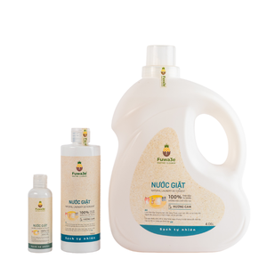 น้ำยาซักผ้ากลิ่นมิ้นท์ธรรมชาติเป็นมิตรกับสิ่งแวดล้อมน้ำมันหอมระเหยซึมซับต้านเชื้อแบคทีเรียเป็นมิตรกับผิวสำหรับเด็กทารกผลิตจากเวียดนาม - Product Image 1