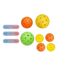Équipement de pickleball certifié USAPA, 40 trous, 74 mm, nid d'abeille, léger, pour intérieur/extérieur, logo personnalisé, durable et stable