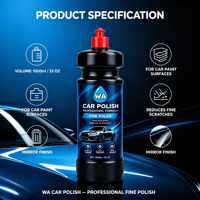 Cire de polissage personnalisée 3-en-1 de 1 litre pour l'entretien automobile – Composé de polissage et de lustrage pour voitures