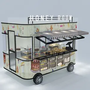 2022 new arrival new style electric mobile bakery truck for making birthday cakes and cookies and pastries with trade assurance