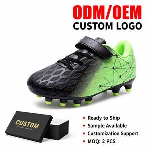 <span class=keywords><strong>Botas</strong></span> de Fútbol Unisex con Tacos Largos y Cierre de Velcro para Adultos y Niños, para Entrenamiento y Partido - Product Image 6