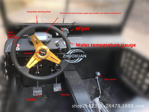 Clásico Buggy Eléctrico de Cuatro Ruedas, Apariencia Ajustable, Jeep Todoterreno con Asientos para 2/4/6 Pasajeros - Product Image 6