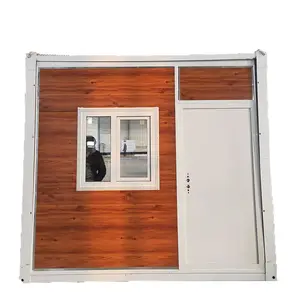 Quick Assembly Sandwich Panel China Green Container House with CE ISO Certification Prefab Storage Offices Homes 20ft 40ft