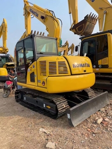 Gebruikt 7-tons zware hydraulische rupskraan Komatsu PC70-<span class=keywords><strong>8</strong></span> motorpomp - gebruikte goede staat voor video-inspectie - Product Image 5