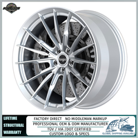 Jantes en alliage forgé sur mesure RUSCH Ultimate Series XVR-V 18-21 pouces 5x120 5x112 pour Corvette C8 Camaro SS Mustang GT BMW M2 Racing