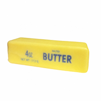 Jouet Squishy en Cire au Toucher Beurreux et Croustillant, Bâton de Beurre 4oz, Coque Craquelée, Rebond Lent, Anti-stress, Cadeau pour Enfants