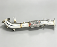 Tubo de Escape de Alto Rendimiento para Ford Focus ST 1.5T 2.0T 2.3T 2012+, Tubos de Escape, Tubo de Prueba, Tubo Colector, Personalizado de Fábrica