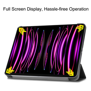 Funda con Soporte Tríptico para iPad Pro 12.9 Pulgadas <span class=keywords><strong>2022</strong></span> con Activación/Desactivación Automática Instantánea para Mayor Duración de la Batería y Uso Diario - Product Image 4
