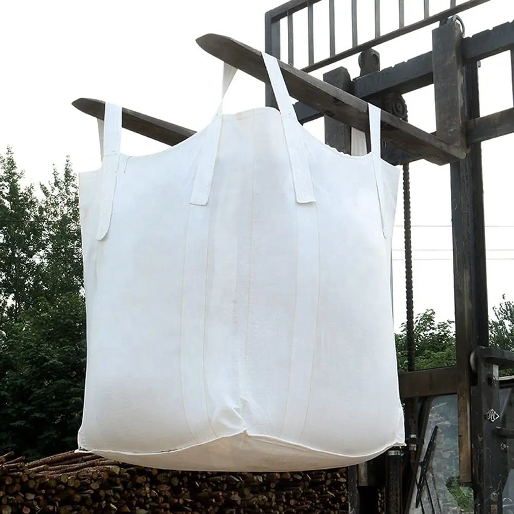 Shandong Tailai 2000kg 2500kgs Large Size Construction Waste Skip Bag Dumpster Bag Recycling Jumbo Garden Waste Dumpster Bag