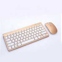 2.4G sans fil muet annulation du bruit bureau école claviers et souris costume jeu clavier souris combo