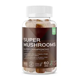 Natural Mushroom Gummies Suger Free For Adults Health-care