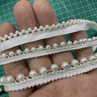 Desain Renda Hitam dengan Hiasan Mutiara, Renda Hitam Tipe Mutiara, Hiasan Mutiara