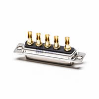 Conector Hembra D SUB 5W5 de Alta Calidad y Alta Corriente de 20A