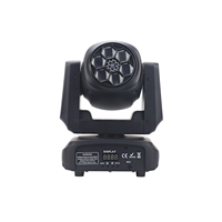 Luz Móvil Portátil de 6*10W RGBW con Efecto Láser, Luz Programable DMX para Discotecas, Bodas y Actuaciones en Vivo