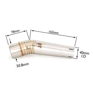 Silenciador de tubo de escape de acero inoxidable de alta calidad para motocicleta Hond.a <span class=keywords><strong>NC700S</strong></span>, NC700X, NC750S, NC750X, INTEGRA 750 - Product Image 4