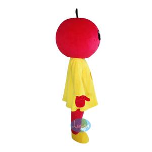 Disfraz <span class=keywords><strong>de</strong></span> Mascota <span class=keywords><strong>de</strong></span> Carnaval <span class=keywords><strong>de</strong></span> <span class=keywords><strong>Anime</strong></span> Red Apple Girl, Personalizado - Product Image 3