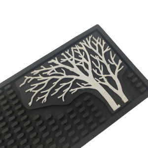 Branded Silicone PVC <b>Pub</b> Mat Rubber Bar Runner Beer Spill Pad Rail Mat Drip Tray Non Slip Counter <b>Table</b> Mat Placemat Coaster - Product Image 3