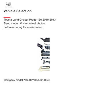 Kit carrosserie facelift style 2014, pare-chocs avant et calandre pour Toyota Land Cruiser Prado 150 2010-2013 - Product Image 2