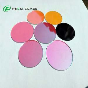 FELIX 1.1mmT Gobo Arrow Color Logo Cristal Personalizado con Recubrimiento AR 95% de Transmitancia para Aplicaciones de Iluminación Escénica - Product Image 1