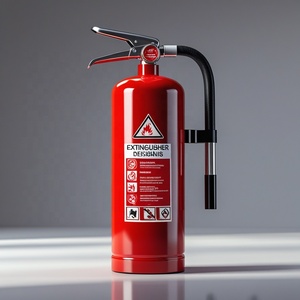 Extincteur à poudre sèche ABC portable Guan an avec accessoires pour la maison, la voiture, le bureau, la <span class=keywords><strong>cuisine</strong></span>, équipement de sécurité incendie - Product Image 3