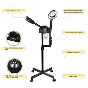 Humidificador de <span class=keywords><strong>Aromaterapia</strong></span> Personal 2 en 1, Lámpara Vaporizadora, Cuidado de la Piel, Vaporizador Facial, Máquina de <span class=keywords><strong>Vapor</strong></span> con Tecnología Nano, <span class=keywords><strong>Ozono</strong></span> Eléctrico - Product Image 6