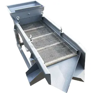 Hot Sale Linear Vibrating Sieve Machine For Grain Sorting