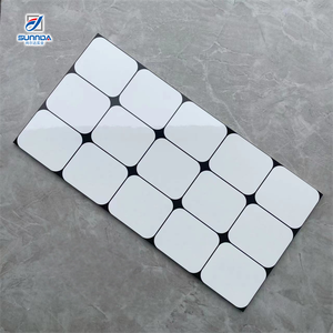 Offres Spéciales de haute qualité 300x600mm et 75x150mm brillant vert surface unie bord pressé métro cuisine carrelage mural en céramique - Product Image 6