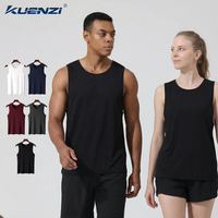 Camiseta sin Mangas Kuenzi Personalizada con Logotipo, para Imprimir, Corte Regular 4X, 100% Algodón, 220GSM, Invisible, para Mujer