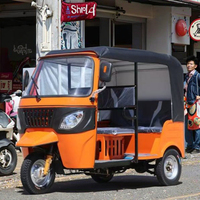 Économisez vos efforts Taxi de transport de passagers Tricycle à essence Tuk Tuk Taxi Moto à essence Autres tricycles