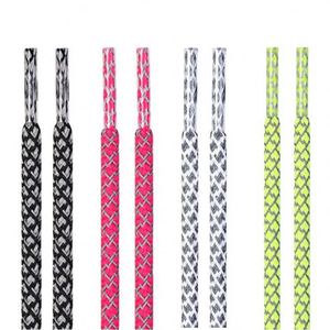 1Pair 3M Reflective Shoelaces Round Rope Shoe Laces Length 100/120/140/160CM Shoelaces Strings for Sneaker Sport - Product Image 6