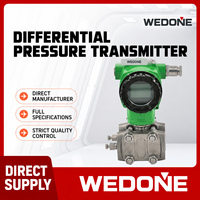 Transmetteur de pression différentielle numérique intelligent 24VDC 4-20mA HART LCD IP66 IP68 Boîtier en aluminium Capteur en silicium monocristallin