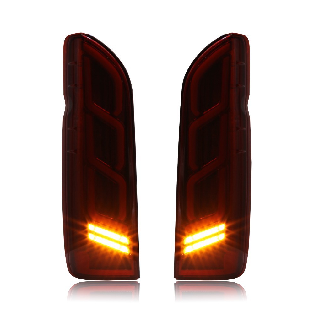 Led blackened tail lights-set