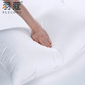 Hotel Down Pillow Factory Supplier Sleepwell Colorful Breathable Soft Hotel Hilton Pillow