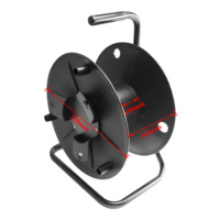 Tambour de bobine de câble en plastique robuste Audio professionnel pour application d'instrumentation cour de fête de scène extérieure
