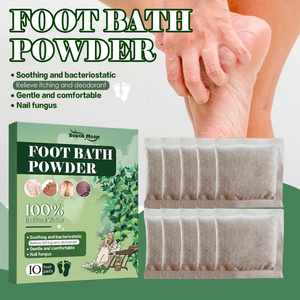 Poudre de massage des pieds à base d'herbes chinoises, poudre de bain de pieds à l'armoise, sachet de poudre apaisant pour soulager <span class=keywords><strong>les</strong></span> démangeaisons et <span class=keywords><strong>les</strong></span> mycoses des ongles - Product Image 3