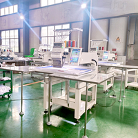 Nouvelles machines à broder 2024 Dahao Computer 12 15 aiguilles, machine à broder monotête pour casquettes, chemises et surfaces planes