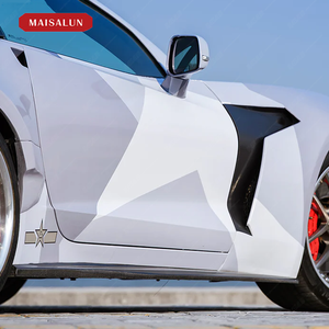 Jupes latérales en Fiber de carbone Offre Spéciale pour Chevrolet <span class=keywords><strong>Corvette</strong></span> <span class=keywords><strong>C7</strong></span> kit de carrosserie pare-chocs de voiture pièces de carrosserie de voiture de sport - Product Image 3